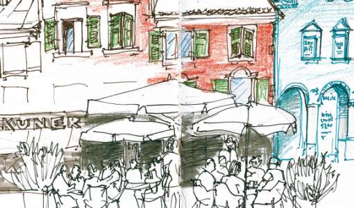 Urban Sketching unterwegs  – Lebendige Skizzen aus Würzburg