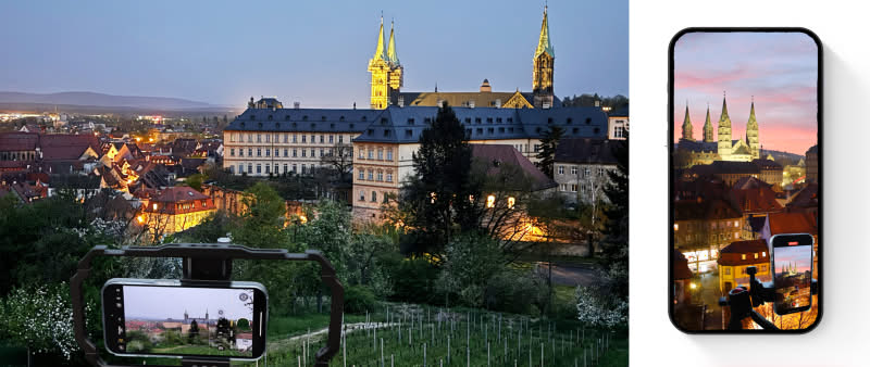 Filmen mit dem Smartphone in Bamberg